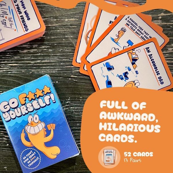 Go F Yourself Mom & Dad! – The Grown Up Go Fish Card Game You've Always Wanted