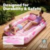 Fauteuil de piscine gonflable noir SLOOSH