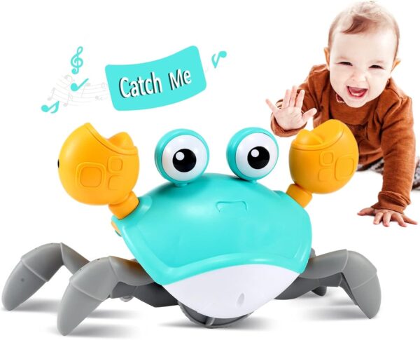 Bébé crabe rampant à contrôler