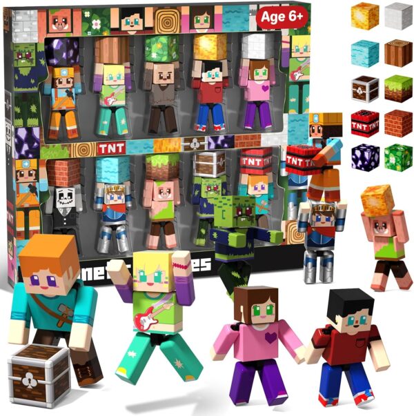 Ensemble de 20 figurines magnétiques Magneverse