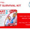 La trousse de survie humoristique Witty Yeti pour les farces ultimes comprend des lingettes humides.