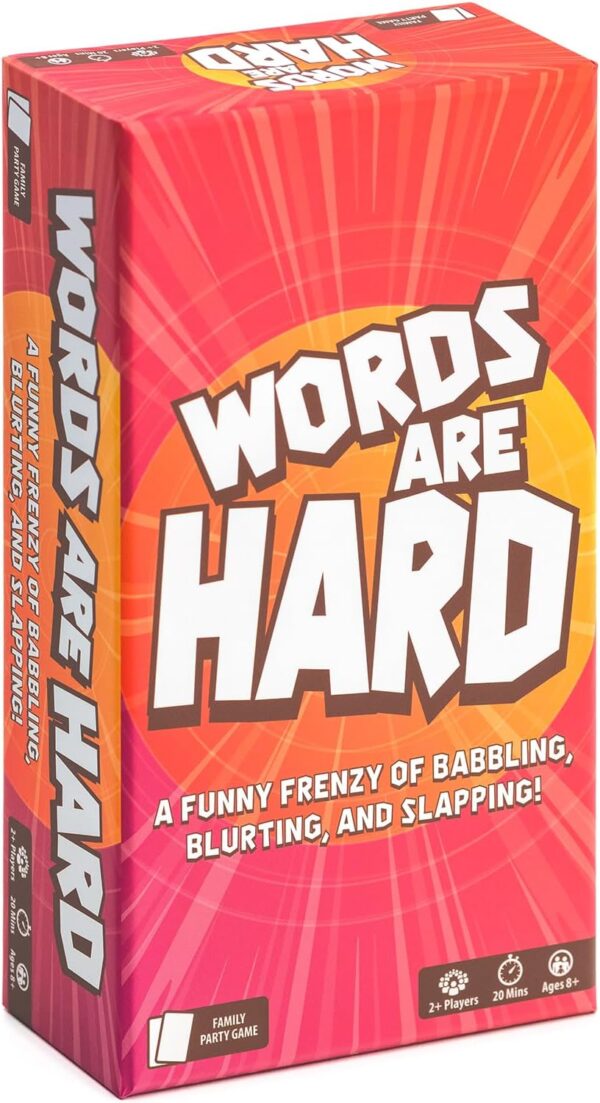Lost Boy Entertainment - Words are Hard - Jeux de société - Jeux de cartes familiaux