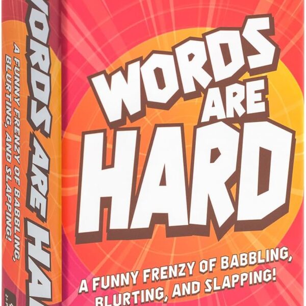 Lost Boy Entertainment - Words are Hard - Jeux de société - Jeux de cartes familiaux