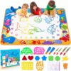 Tapis de dessin à l'eau - Peinture, écriture et coloriage pour enfants