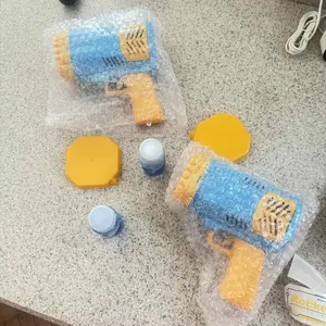 Bubble Gun, Bazooka Bubble Machine Gun, Bubble Blaster Gun with Bubble Solution