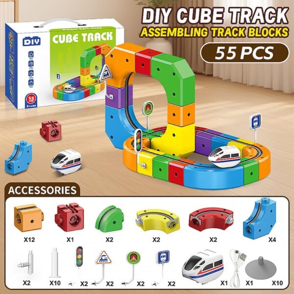 Coffret de train électrique pour enfants