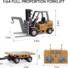 BRRRRT remote-controlled forklift truck, 1/64 scale