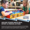 Table de hockey sur air pour enfants World Tech Toys Marvel Spider-Man et ses amis extraordinaires