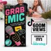 Lucky Egg Officiel Grab The Mic – Un jeu de société karaoké familial