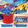 Table de hockey sur air pour enfants World Tech Toys Marvel Spider-Man et ses amis extraordinaires