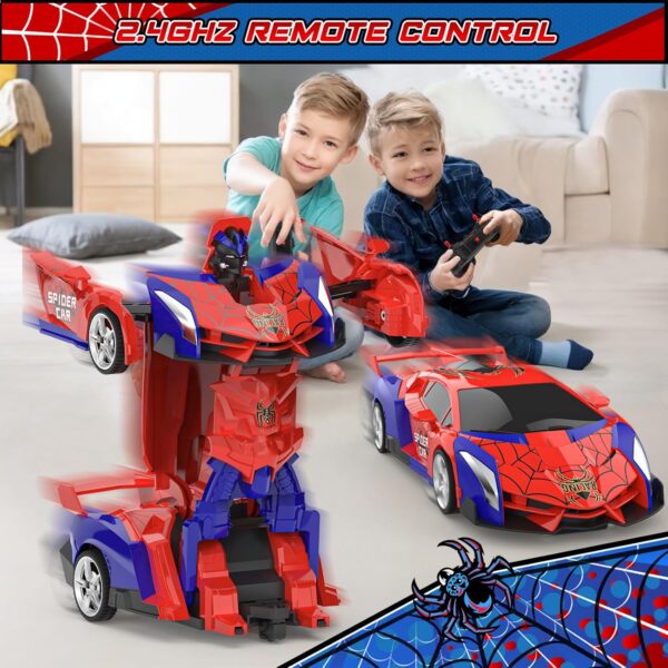 Voiture télécommandée transformable BLUEJAY