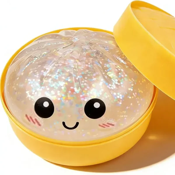 DIY Dumpling Squishies Glitter Mystery Box