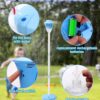 Machine à bulles automatique pour enfants, machine à bulles verticale avec lampe de poche et musique