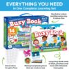 Le livre d'activités Montessori pour la maternelle convient aux enfants de 3 ans et plus.