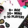 Lucky Egg Officiel Grab The Mic – Un jeu de société karaoké familial