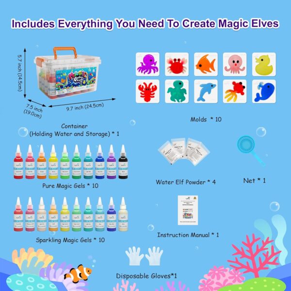 Ensemble de jouets Kiditos Magic Water Sprite