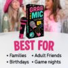 Lucky Egg Officiel Grab The Mic – Un jeu de société karaoké familial