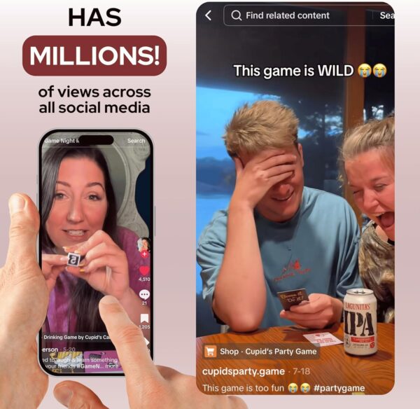 Jeu de solitaire Cupidon