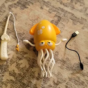 Dancing Squid Baby Toy, Infant Tummy Time Toys for 3-6 Months,