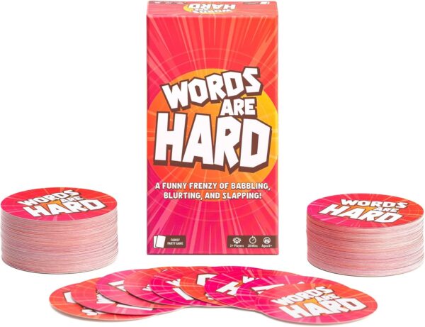 Lost Boy Entertainment - Words are Hard - Jeux de société - Jeux de cartes familiaux