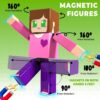 Ensemble de 20 figurines magnétiques Magneverse