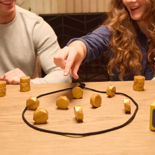 Kollide By Relatable, Exciting Magnetic Game For Family Game Night, Great Fun Games For Kids, Includes 1 Rope, 20 Magnets, And Instructions