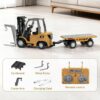 BRRRRT remote-controlled forklift truck, 1/64 scale