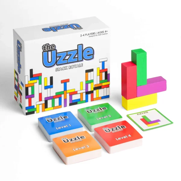 The Uzzle Stack Royale - Strategy Board Game