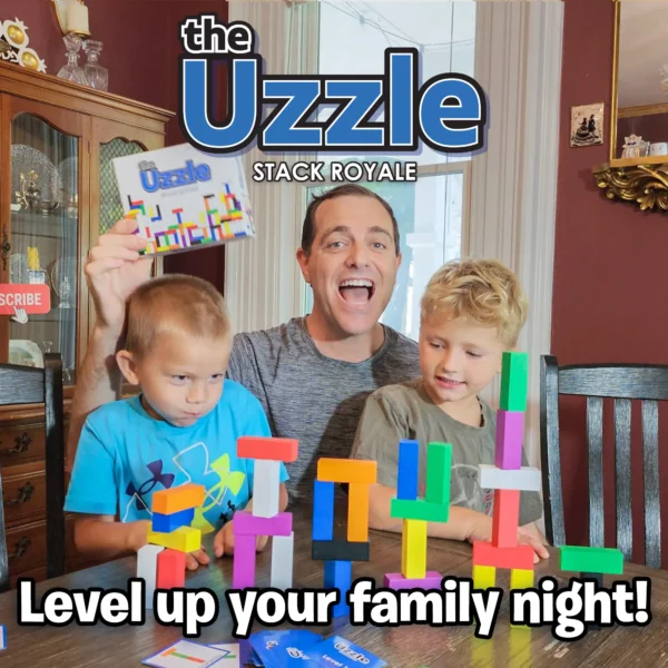 The Uzzle Stack Royale - Strategy Board Game