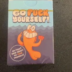 Go F*** Yourself Adult Card Game - Hilarious Party Game for 3-10 Players - 52 Cards - Quick Easy Setup - Perfect Stocking Stuffer - Made Out of Spite