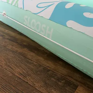 Sloosh Inflatable Tanning Pool Lounger Float for Adults