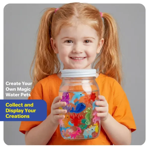 Kiditos Magic Water Elf Toy Kit with Magic Gels & Molds