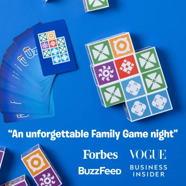 Uzzle Original Board Game with Free Expansion Pack