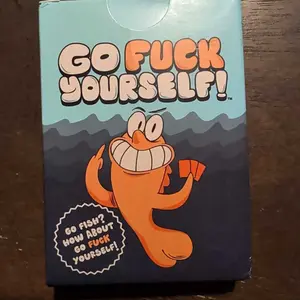 Go F*** Yourself Adult Card Game - Hilarious Party Game for 3-10 Players - 52 Cards - Quick Easy Setup - Perfect Stocking Stuffer - Made Out of Spite