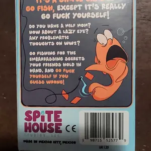 Go F*** Yourself Adult Card Game - Hilarious Party Game for 3-10 Players - 52 Cards - Quick Easy Setup - Perfect Stocking Stuffer - Made Out of Spite