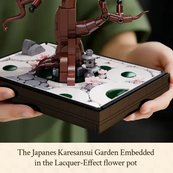 WISE BLOCK Sakura Tree Building Block Set