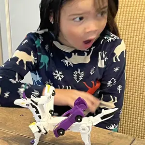 Aimery Collision-Deforming Dinosaur Toy Car