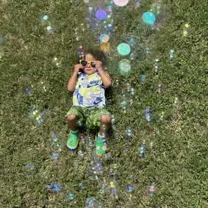 Automatic Bubble Machine for Kids,