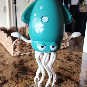 Dancing Squid Baby Toy, Infant Tummy Time Toys for 3-6 Months,