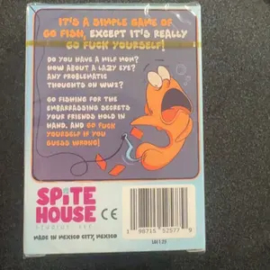 Go F*** Yourself Adult Card Game - Hilarious Party Game for 3-10 Players - 52 Cards - Quick Easy Setup - Perfect Stocking Stuffer - Made Out of Spite