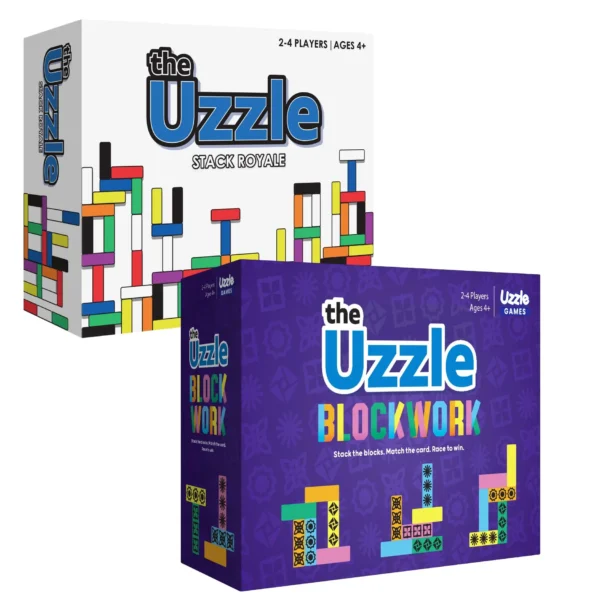 The Uzzle Stack Royale - Strategy Board Game