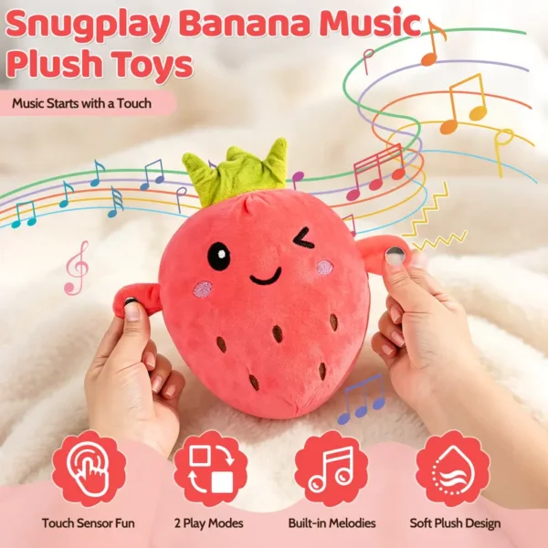 Interactive Music Plush Toy Set